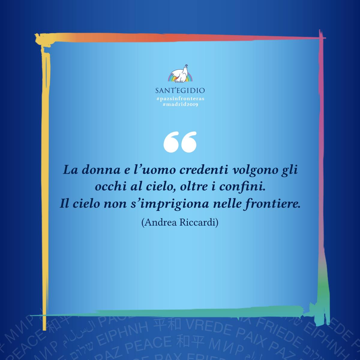 Speech of Andrea Riccardi