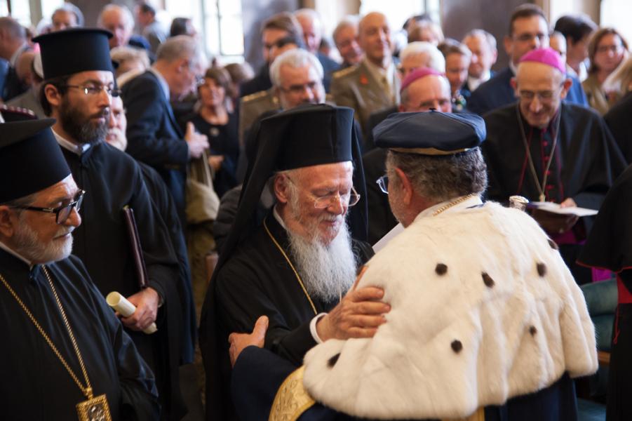 Conferimento della Laurea honoris causa al Patriarca Bartolomeo I