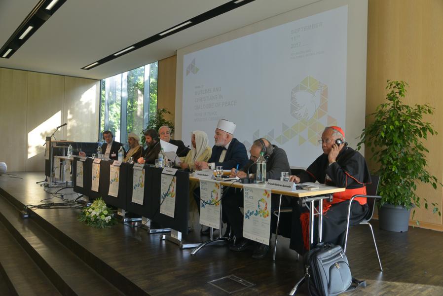 Panel 15: Musulmani e cristiani in dialogo per la pace (Münster 2017)