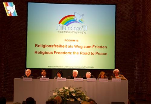 Panel 16 - La libertad religiosa, camino de la paz 