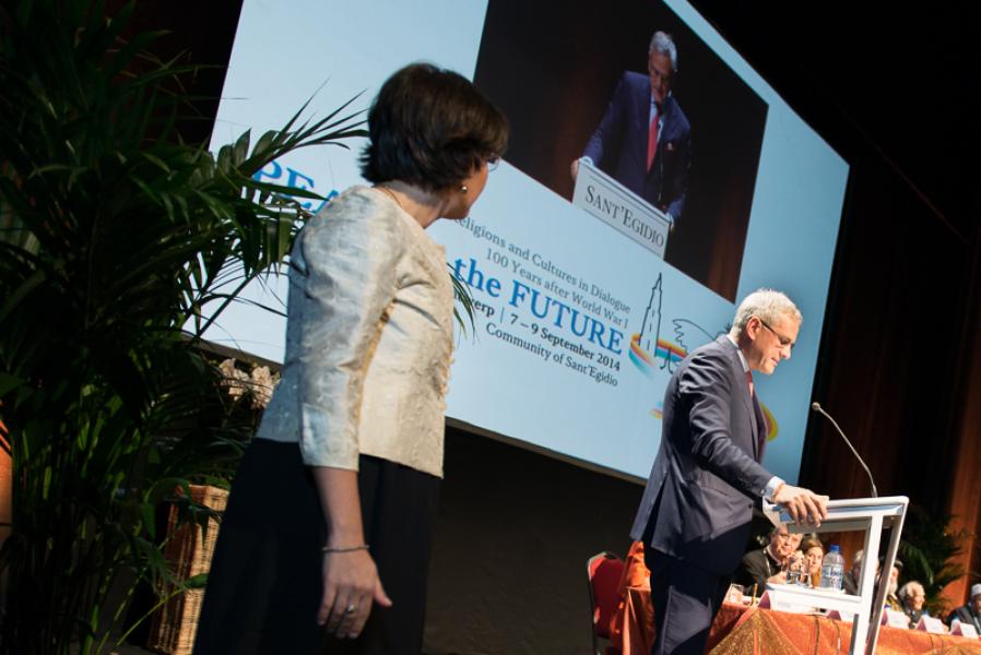 Opening Ceremony of Peace is the Future - Antwerpen 7 September 2014