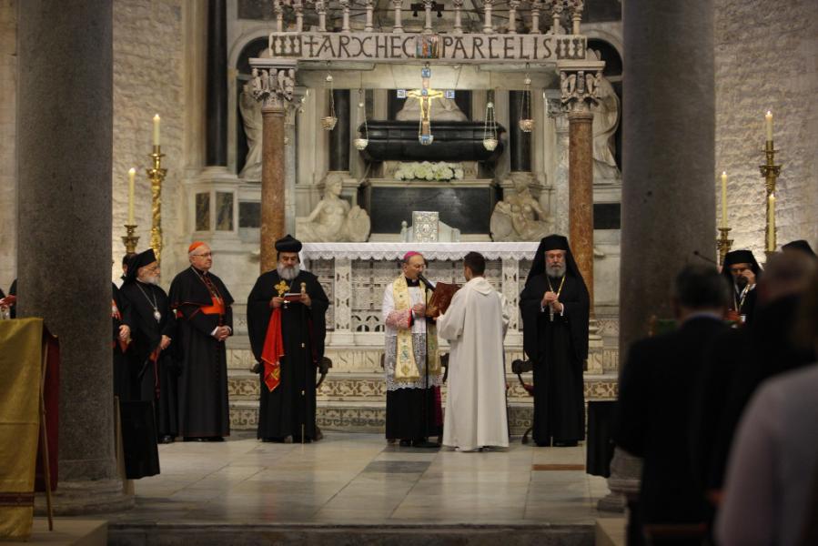 Preghiera ecumenica per la pace - Bari 29 aprile 2015