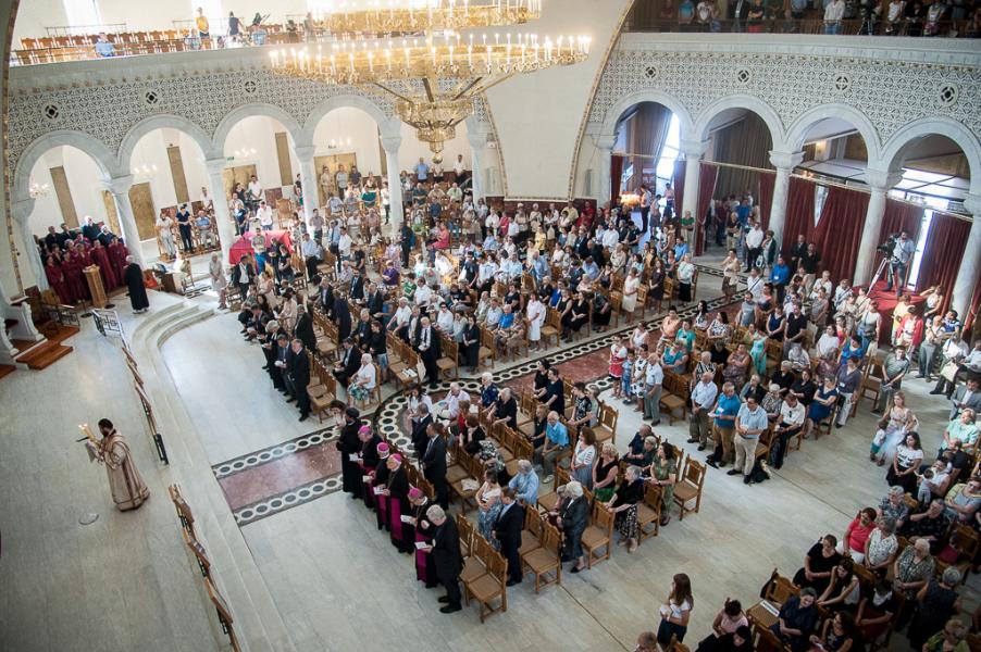 Celebrazione della liturgia ortodossa